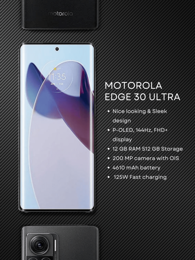 Motorola Edge 30 Ultra: 200MP Camera